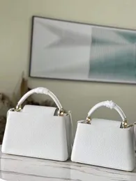 7A Bolsos de diseñador Totes Wowen Embrague Bolso bandolera de cuero de diseñador genuino Cinturón de dos tonos para mujer Bolso cruzado Correa cruzada Bolso de mano con forro de piel de vaca