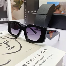 Дизайнерские солнцезащитные очки мужчины женщины совершенно новые PR 15S серии рамки роскошные солнцезащитные очки инвертированные треугольные модные очки оригинальная коробка