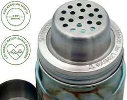 جديد Mason Jar Shaker Lids غطاء الفولاذ المقاوم للصدأ لغطاء الفولاذ المقاوم للصدأ للفم العاديان الجرار الصدأ