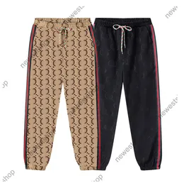 22SS Autumn mens pants designer men Classic letter print pocket Streetwear joggers Casual Khaki black Trousers fashion casual trouser