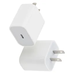 PD 20W USB C Wall Charger Fast Charging For Xiaomi Samsung Huawei Type-C Mobile Phone Home Travel Adapter US Plug