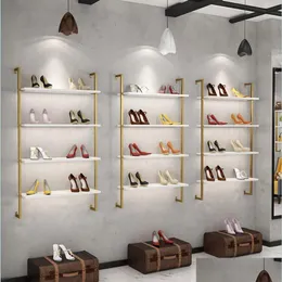 Visor de roupas comerciais de roupas de mobili￡rio Rack de mobili￡rio comercial Especial High -end Show Sapatos de prateleira de arm￡rio MTILAYER RATCHS S DHDFA