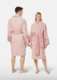 abiti da casa donne e uomini sexy moda notte veste manica lunga unisex sonno salotto rosa fasciatura cinture indumenti da notte caldo allentato autunno abbigliamento invernale camicia da notte DHL