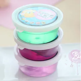 Gry nowatorskie DIY Magic Mix Crystal Slime Zabawki Slime dostarcza przezroczystą puszystą piankę Kit plastik w chmurze gliniany zestaw piasku dla dzieci Modelin SMTJ7