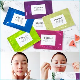 Andere Hautpflege-Tools Thailand Fibroin Tra Straffende Gesichtsmaske Seidenmaske Hautpflege Tief feuchtigkeitsspendende Gesichtsmasken Drop Delivery 2022 Dhqzd