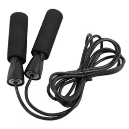 Exercise Equipment Adjustable Skipping Sport Jump Rope Bearing Skip Rope Cord Speed Fitness Aerobic Jumping Black by sea F1103