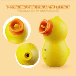 Sex Toys Masager Toy Electric Massagers Vibrating Spear NXY Vibrators Mr Duckie Clitoris Inhalator Vibrator For Nipple Stimulation with 7 Levels Leder JKYN