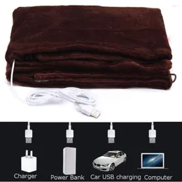 Внутренние аксессуары автомобиль дома электрическая тепление нагревательная одеяла на плечах шеи мобильная шал USB Soft 5V 4W OREDOOR отопление