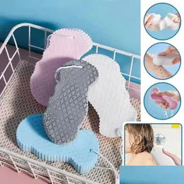 Spazzole da bagno Spugne Scrubbers Fedex Ups Esfoliante Spugna morbida Scrubber per il corpo Bagno Scrub esfoliante Spugne Spazzola per doccia Skin Cl Dhb8R