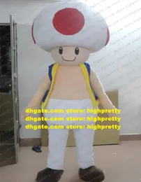 Mushroom Boy Fungus Boys Mascot Costume da cartone animato da cartone animato per adulti Abita