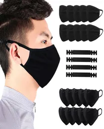 Fashion Cotton Face Masks Softable Washable återanvändbara tygmasker utomhusskydd Anti Dammcykelmasker4279009