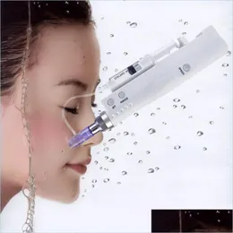 Beauty Microneedle Roller Mini Mesotherapie Meso Gun Derma Pens Dr Pen Micro Needle Stamp Anti Aging Gesichtspflege Beauty Hine Wit Dhknd