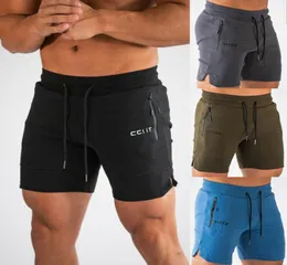 Yoga Roupfits Men shorts elásticos simples Combate Combate Summer Holiday Prawstring Pant casual masculino de corrida esportes1018157