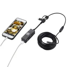 Для iPhone и Android OTG Mobile Phone 8 мм 1200p USB Endoscope Camera251Z