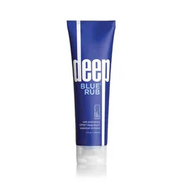 Candles Deep Blue Rub Cream 120ml After Exercise Muscle Massage Pain Relief Lotion 4oz Soothing Cooling Essential Oil Blend Skin Care Treatment