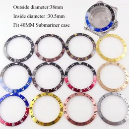 Watch Repair Kits Fit For 40mm SUB Model Case 38mm 30.5mm Bezel Insert Alloy/Ceramic/Steel Material Multi-Colored Replacements