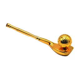 oil burner pipe Smoking Accessories disposable shisha vape pen smoke shop Metal pipe hollowed-out golf ball Bongs