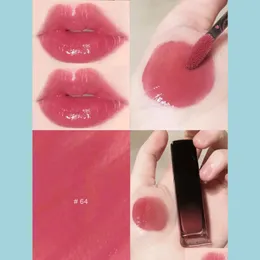 Lip Gloss Luksusowa marka Lip Glos 5 5ml Rouge Shine Caking Color 0 18fl Oz Lips Makeup 3color 75 63 64 Drop dostawa 2022 Zdrowie Beau Dhpjb