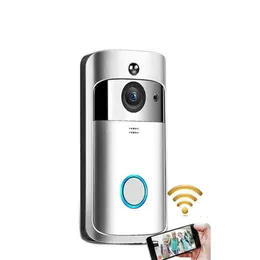 2020 Новый умный дом M3 Беспроводная камера видео дверь Дверь Wi -Fi Кольцо Дверь Дверь безопасности домашний смартфон Удаленный мониторинг датчика дверей E3135