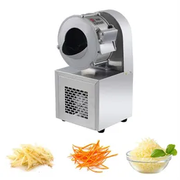 Commerciële elektrische groentesnijdende shredder multifunctionele automatische snijmachine aardappel wortel snijden shredding 220V297I