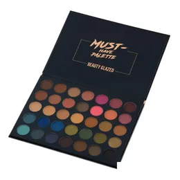 Lidschatten Beauty Glazed 35 Farben Hochglanz Matt Lidschatten Natürlicher Glitzer Schimmer Leuchtend Tropfen Lieferung Gesundheit Make-up Augen Dhquo