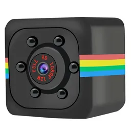 1080p Mini Kameralar SQ11 2 0MP HD Kamera Spor DV Video Kaydedici Küçük Kızılötesi Gece Görme Güvenlik Desteği TF Kart Kapalı ve Out2502