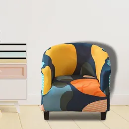 كرسي أغطية النادي Slipcover Covernair Cover Cover Protector Protector Single Sofa Seat for Living Counter Cafe