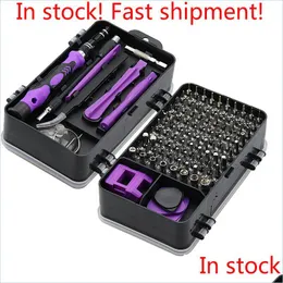 Other Vehicle Tools New 115/25 In 1 Screwdriver Set Mini Precision Mti Computer Pc Mobile Phone Device Repair Insated Hand Home Tool Dhrkg