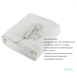 Blankets Rainbow 150cm 80cm Single Electric Blanket Pad Heating Bed Mat Winter Body Warmer Thermostat Under Heater