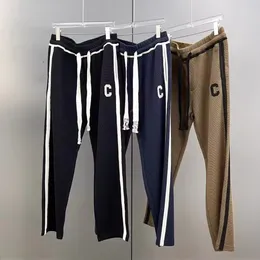 2024 moda allentata casual uomo pantaloni sportivi autunno inverno dritto C lettera verde pantaloni sportivi ragazzo pantaloni larghi Star1922