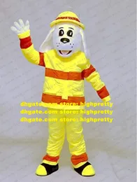 Sparky The Fire Dog Mascot Costume 성인 만화 캐릭터 복장 정장 엔터테인먼트 공연 드럼 업 비즈니스 zz8239