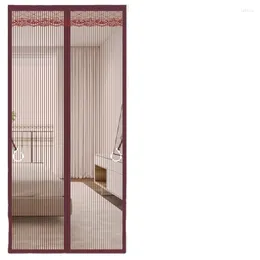 Curtain Summer Mosquito Yarn Window Screen Door Self-Priming Partition Magnet Punch-Free