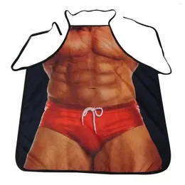 Grembiuli Divertente Sexy Donna Uomo Grembiule da cucina stampato digitale Cucina Cena BBQ Barbecue Uniforme