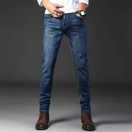 Herr jeans thoshine märke sommar män tunna jeans mager fit mode stil denim penna byxor elastiska smala fit casual byxor stretch t221102