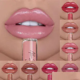 LIG BLISS 12 KOLORY Seksowne wargi połysk kobiety Wodoodporna Lipstick Długotrwałe wilgotne usta Vivid Colorf Lipgloss Makeup Maquiagem Drop Del Dh8fi