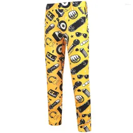 Herrenanzüge Street Hip Hop Männer Hosen Vintage 3D-Druck Gerade Herren Casual Anzughose Mode Pantalon De Vestir Para Hombres 4XL