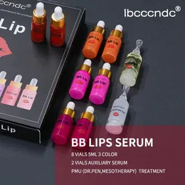 BB Lip Serum Kit Cream Lips Gloss Semi Permanent Makeup Ampoule Serum Essence of Beauty Salon zur Befeuchtung und Färbung