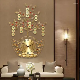 Wanduhren große große digitale Uhr moderne nordische Gold -Badezimmer -Dekoration Wohnzimmer Reloj de Pared Dekor z