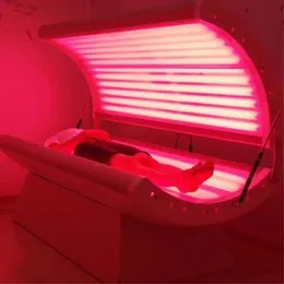 2023 콜라겐 치료 미백 기계 붉은 빛 antaging LED 피부 회춘 스킨 케어 PDT 침대 적외선 장비 캡슐 악기
