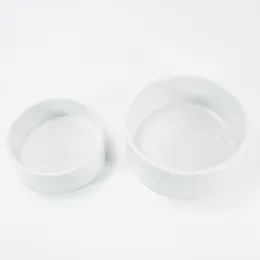 Sublimation Ceramic Bowls For Pet Two Sizes Dog And Cat Blanket Bowl Puppy Feeders Indoor or Outdoor DIY Express A0009