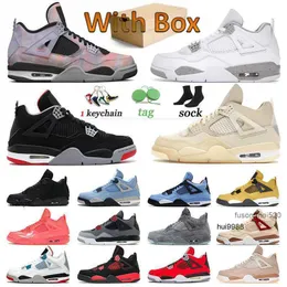 2023 Herren Basketballschuhe 4 4s IV Jumpman Sneakers University Blue Zen Master Infrarot Weiß Oreo Red Thunder Starfish Sail Trainers New BlackJORDON JORDAB