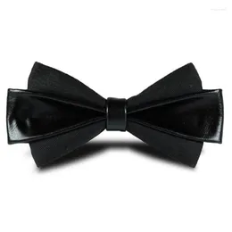 Bow Ties 2022 FASHION Diamond Men Tie Butterfly Neckties Cravat BOWTIE Corbatas Gravatas BLACK