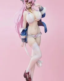Anime Figura sexy Super Sonico White Cat Ver PVC Ação Figura Modelo Colecionável Retire Toys Doll Adult 27cm Q05222165443