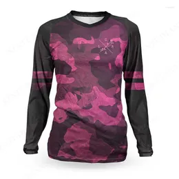 Giacche da corsa Loose Rider Maglia da donna Downhill MTB Mountain Bike Camicia Motocross Sportswear MX BMX Endurance Race Traspirante