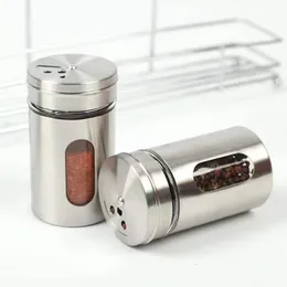 Kitchen Tools Toothpick cup Spice Pepper Jar Bottle Storage Seasoning Dispenser Container Shaker DH29