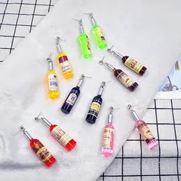 Dangle Earrings Heeda Korean Harajuku Style Creative Wine Bottle Pendant Drop For Women Fun Nightclubs Bars Earring Punk Hiphop Jewelry