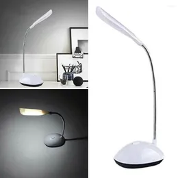 Lampade da tavolo Lampada da scrivania dimmerabile con luce notturna Lampada da lettura a LED rotante a 360 gradi