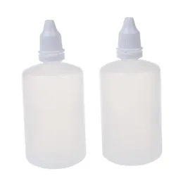 Packing Bottles Pack Of 50 Plastic Ldpe Squeezable Dropper Bottles Eye Liquid Empty New 100Ml Capacity Drop Delivery Office School B Dhbb1