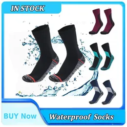 Spor çorapları su geçirmez nefes alabilen açık yürüyüş yürüyüş kamp rüzgar geçirmez termal kış kayak kar sıcak