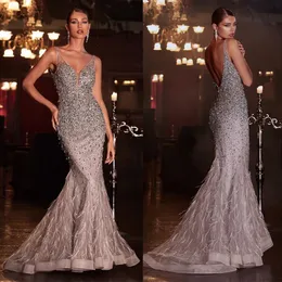 Vestidos de baile elegantes Mermaid V-deco